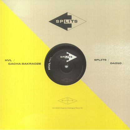 HVL and Gacha Bakradze Splits 12 Inch Techno Vinyl EP