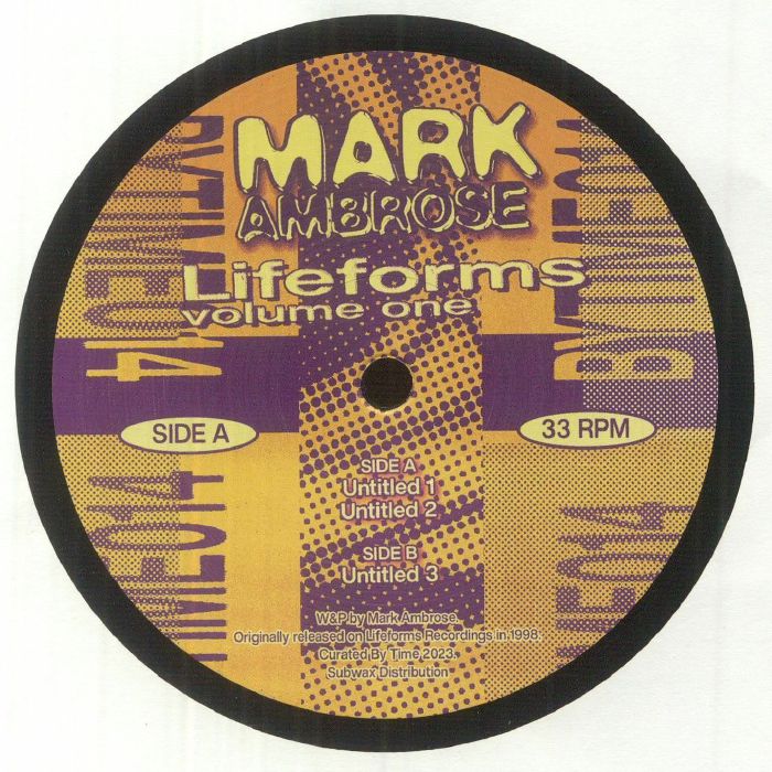 MARK AMBROSE - Lifeforms Volume One (EP)