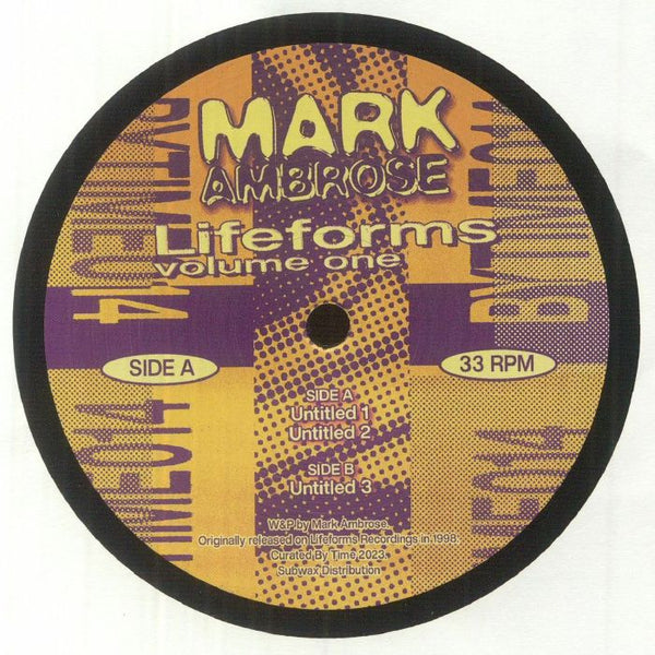 MARK AMBROSE - Lifeforms Volume One (EP)