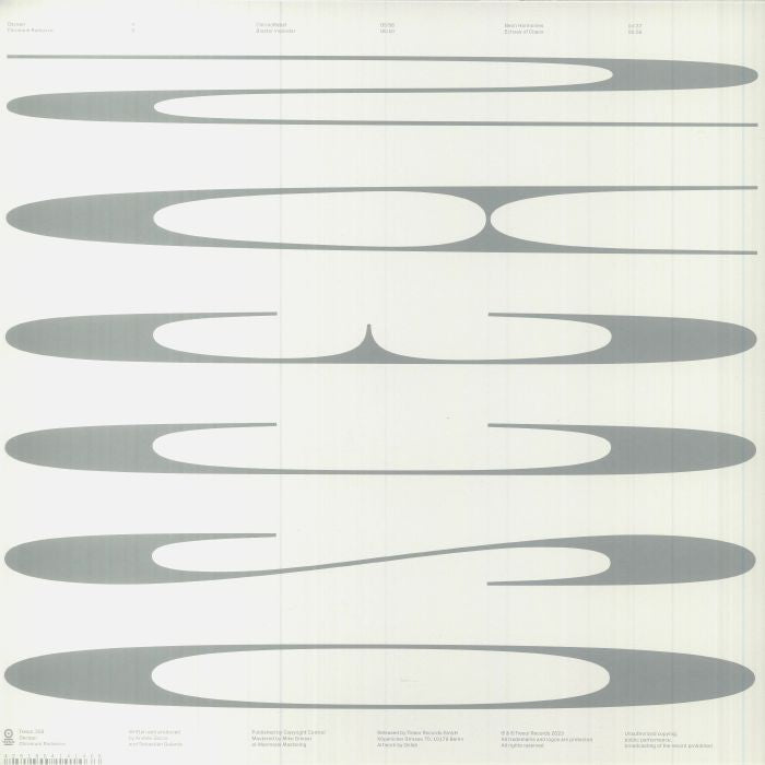 OSCEAN Chronium Radiance 12 Inch Techno Vinyl EP Tresor Germany
