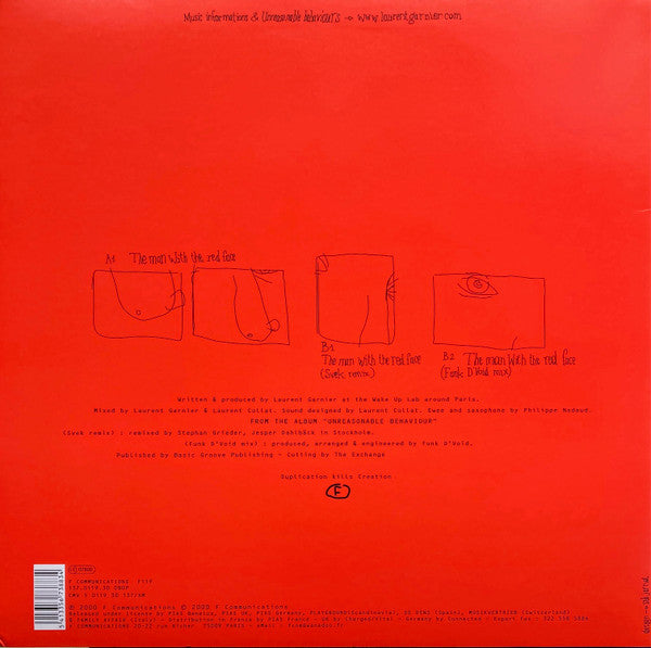 Laurent Garnier - The Man With The Red Face (12")