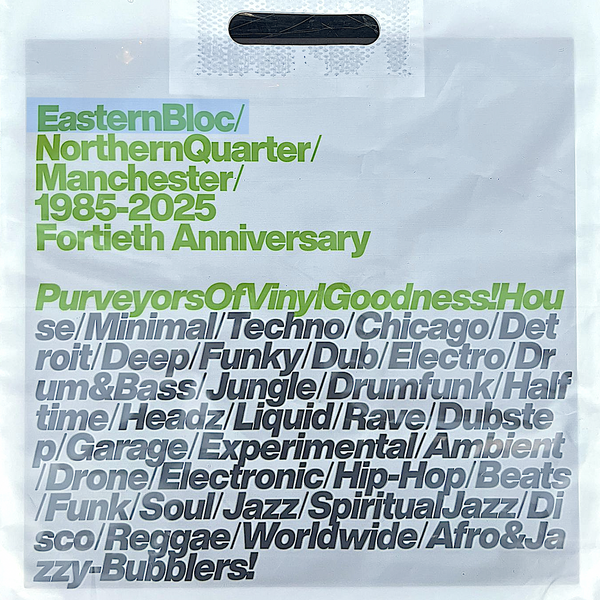 40th Anniversary Plastic Bag