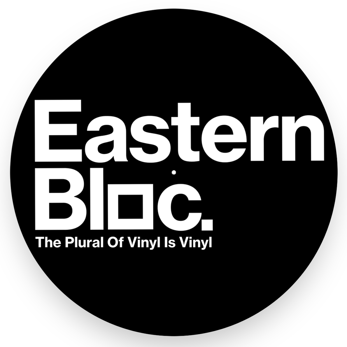 EASTERN BLOC RECORDS SLIPMATS | The Plural Of Vinyl Is Vinyl (Pair)