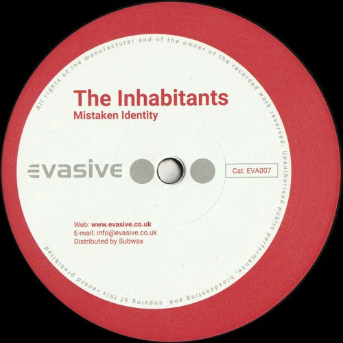 The Inhabitants - Mistaken Identity (12" Vinyl)