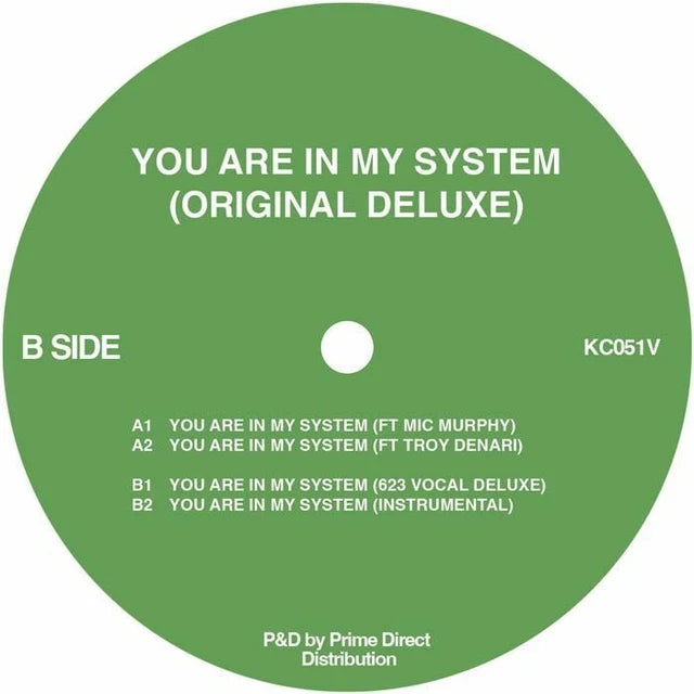 KERRI CHANDLER - You Are In My System (Deluxe Edition) (EP) (PRE ORDER)