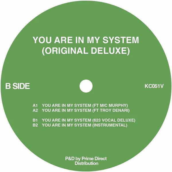 KERRI CHANDLER - You Are In My System (Deluxe Edition) (EP) (PRE ORDER)