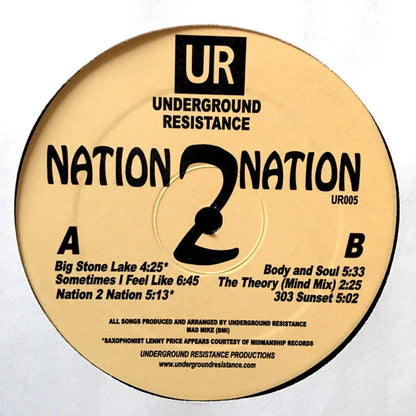 UNDERGROUND RESISTANCE - Nation 2 Nation