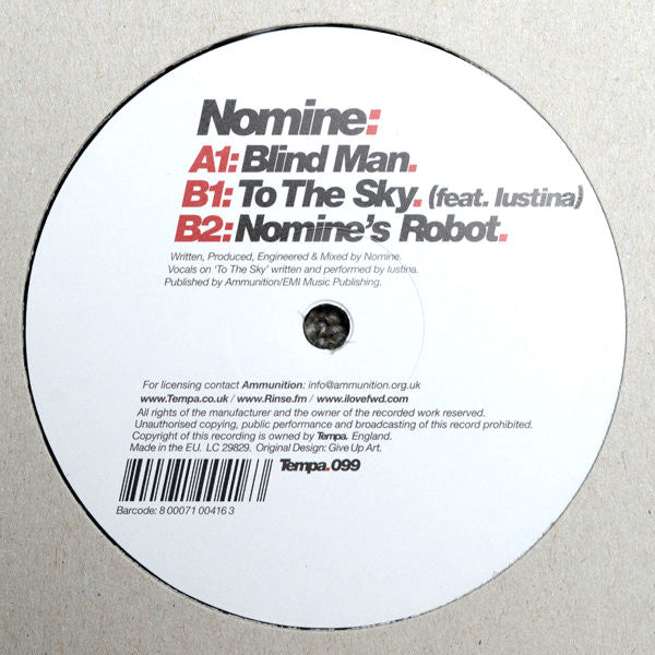 NOMINE - Blind Man (EP)