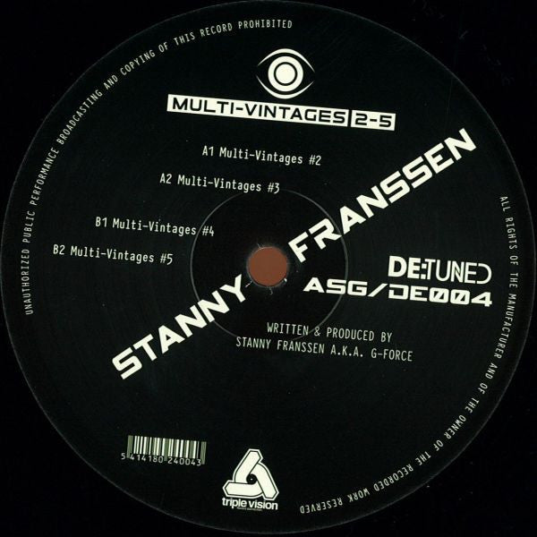 STANNY FRANSSEN - Multi Vintages 2-5 EP