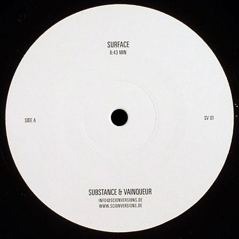 SUBSTANCE & VAINQUIER - Surface / Immersion