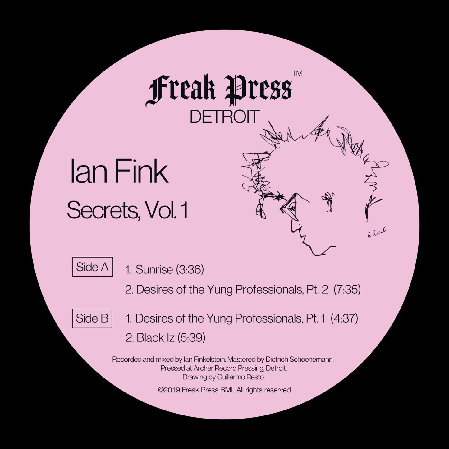 IAN FINK - Secrets Vol. 1 (EP) (PRE ORDER)