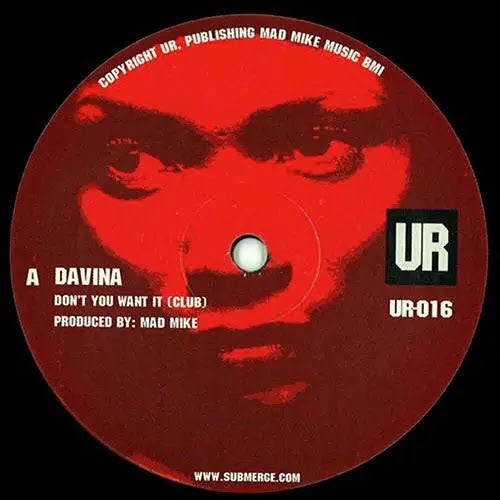 DAVINA / MAD MIKE - Don't You Want It (Club) / (Radio) (PRE ORDER: 28/09/26)