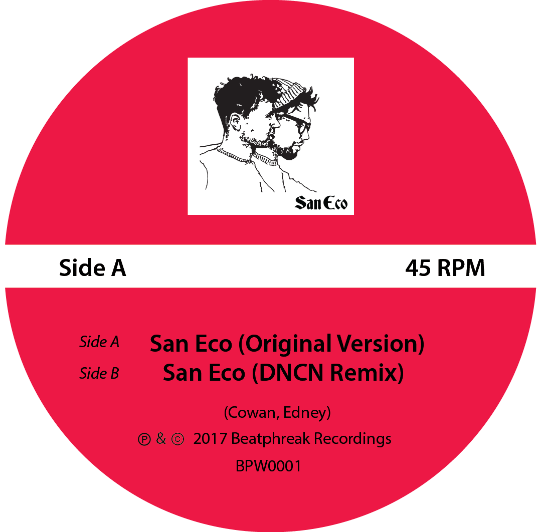 SAN ECO - San Eco / (DNCN remix) 7"