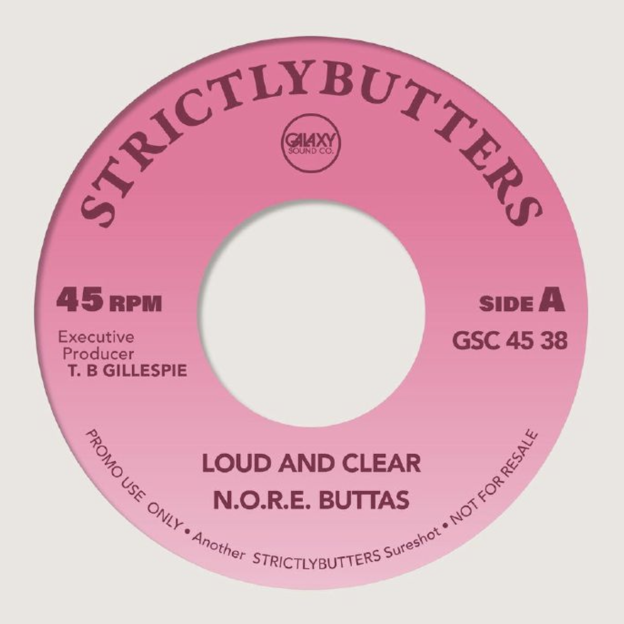 STRICTLY BUTTERS - Loud & Clear (7" Inch)