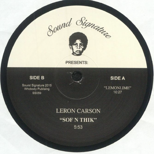 LERON CARSON - Lemonlime EP (Reissue) (Pre Order)