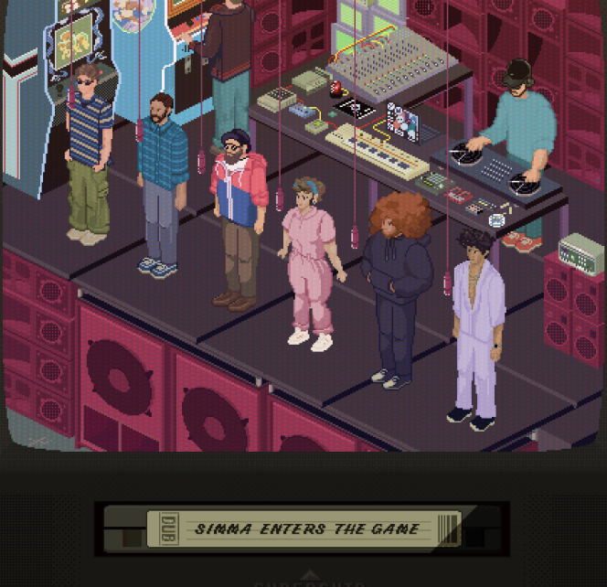 SIMMA - Enters The Game LP 