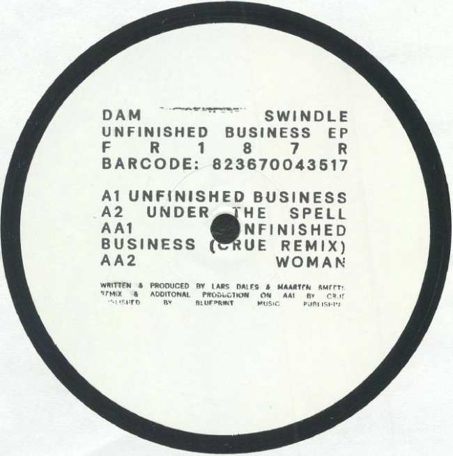 DAM SWINDLE - Unfinished Business EP