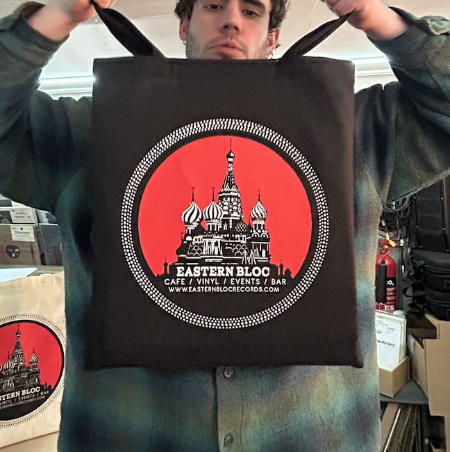 E Bloc Tote Bag (Black)