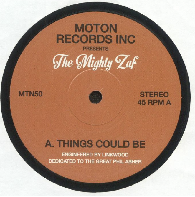 THE MIGHTY ZAF - Things Could Be EP
