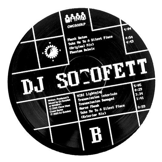 DJ SOTOFETT - The Colours Of Computer Generated Instruments (A/B Only)