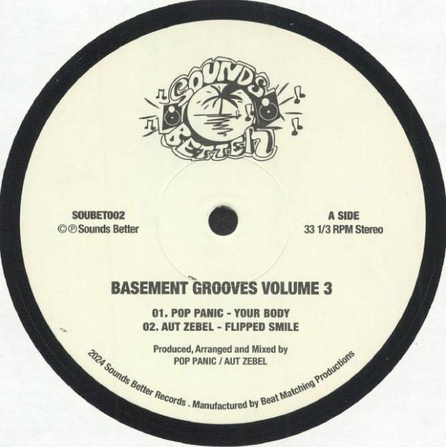 VARIOUS - Basement Grooves Vol 3 EP