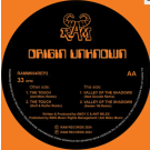 ORIGIN UNKNOWN - The Touch / Valley Of The Shadows EP (Remixes)